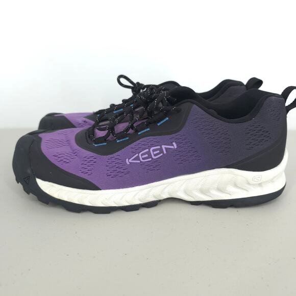 Keen NXIS Speed Hiking Shoes in English Lavender/Ombre Women's Size 12 - Picture 7 of 15